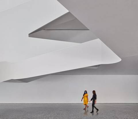 The Atrium of the Nancy and Rich Kinder Building