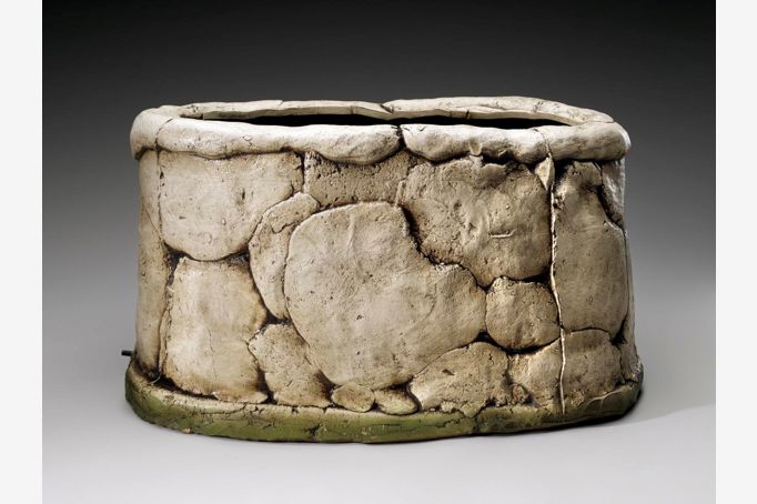 Bailey- Monster ("Burping Bowl"), view of the side of the bowl
