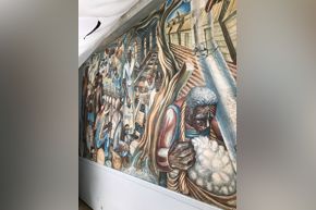 blog post / Harvey mural