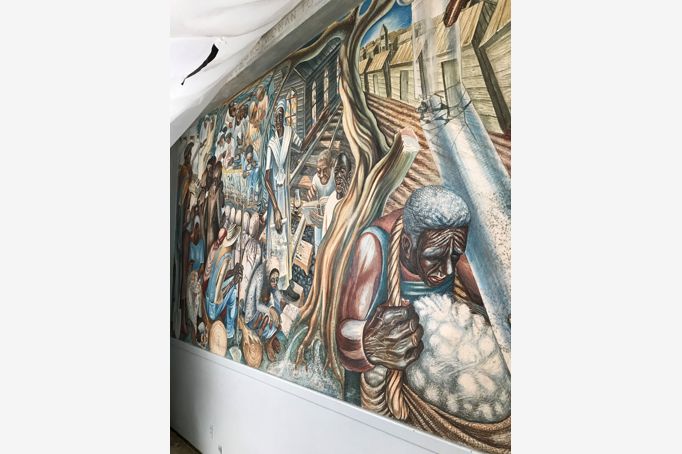 blog post / Harvey mural
