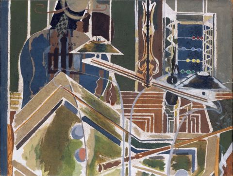 Braque- Le Billard