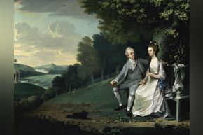 British, Portrait of a Couple, 1776, oil on canvas