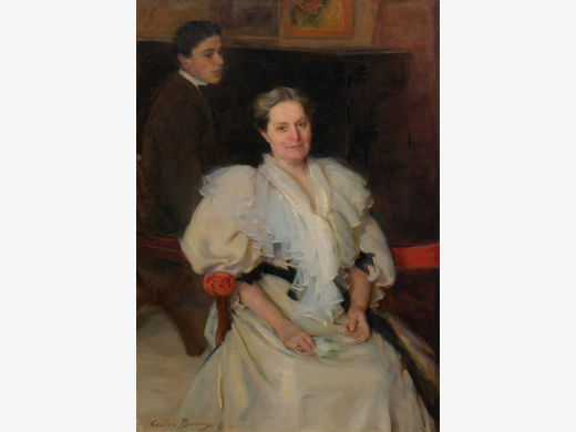 Cecilia Beaux, Mother and Son (Mrs. Beauveau Borie and Adolphe Borie)