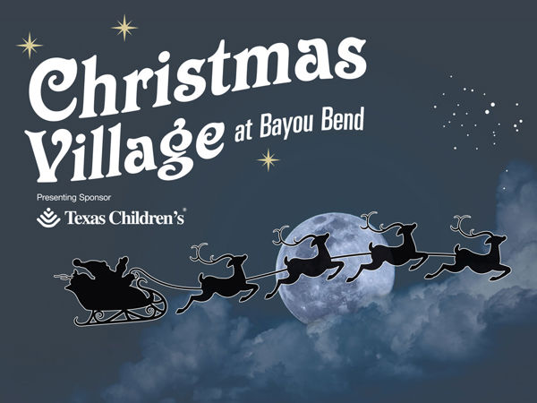 Christmas Village at Bayou Bend