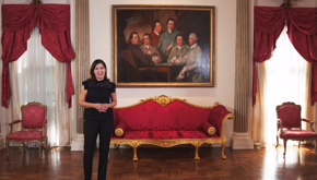 Curator Kaylin Weber at Rienzi | The Hand That Was Not Called