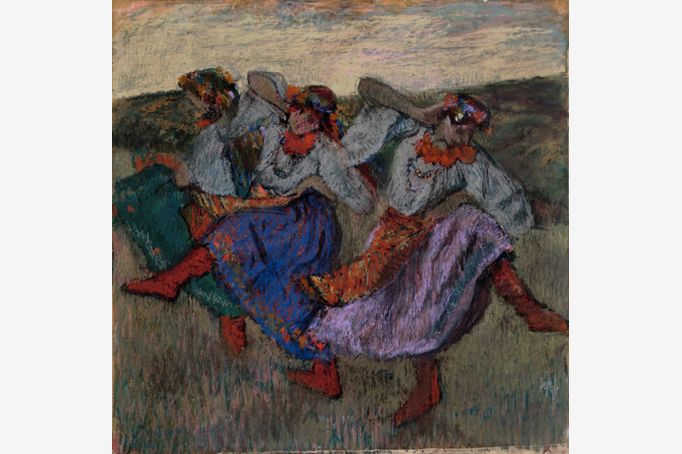 Degas - Russian Dancers