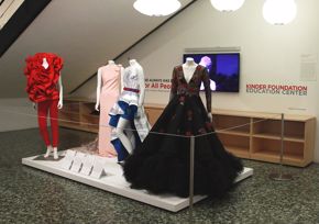 Fashion Fusion 2018 - KFEC display for student winners