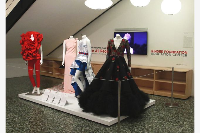 Fashion Fusion 2018 - KFEC display for student winners