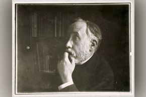 FOR BLOG POST ONLY - Degas self-portrait in library