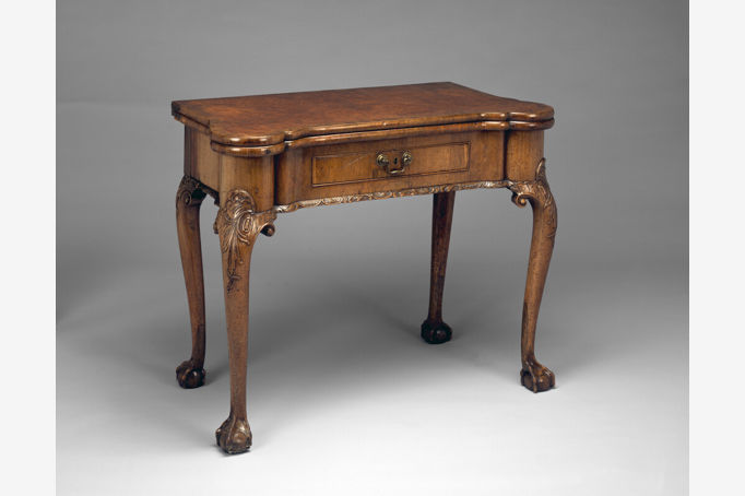 English "Games Table" c. 1730