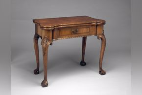 English "Games Table" c. 1730