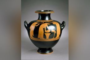 Greek - Hydria with Domestic Scene