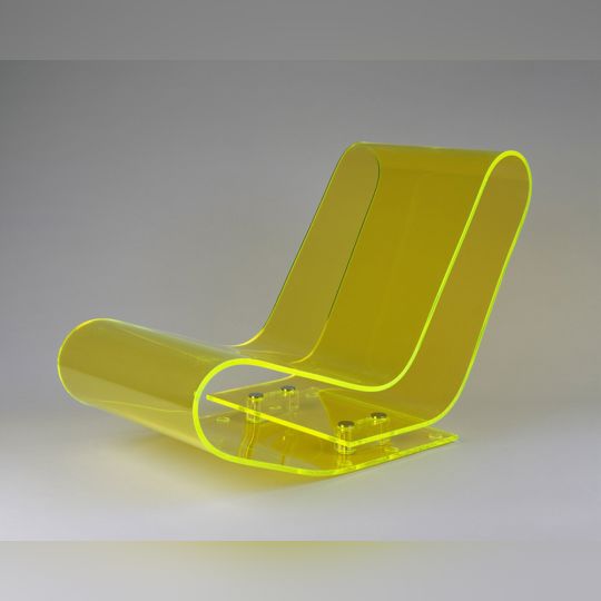 Maarten Van Severen, manufactured by Kartell, LCP00 (Low Plastic Chair), designed 2000, manufactured 2003, PMMA and metal