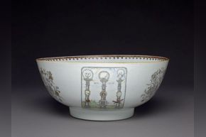 Masonic Punch Bowl