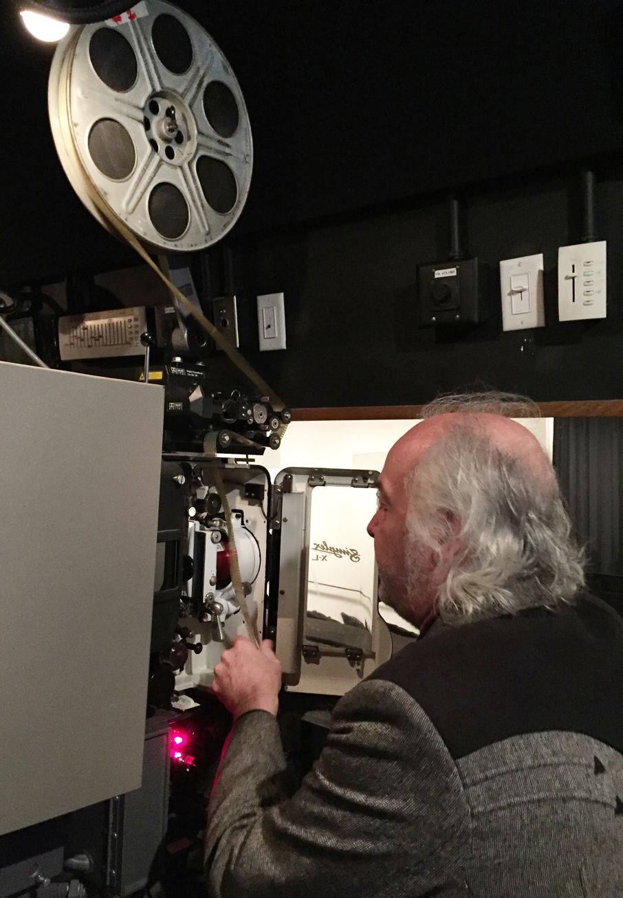 MFAH Films blog - Ralph Kaethner, 35mm projector