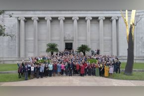 MFAH staff on South Lawn 2018