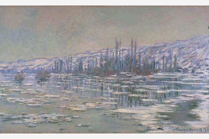 Monet - The Breakup of the Ice