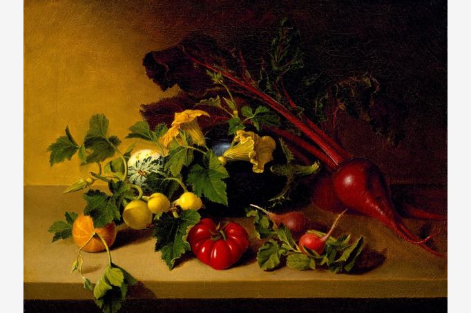 Peale Still Life with Vegetables