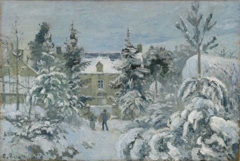 Pissarro- Piette's House at Montfoucault