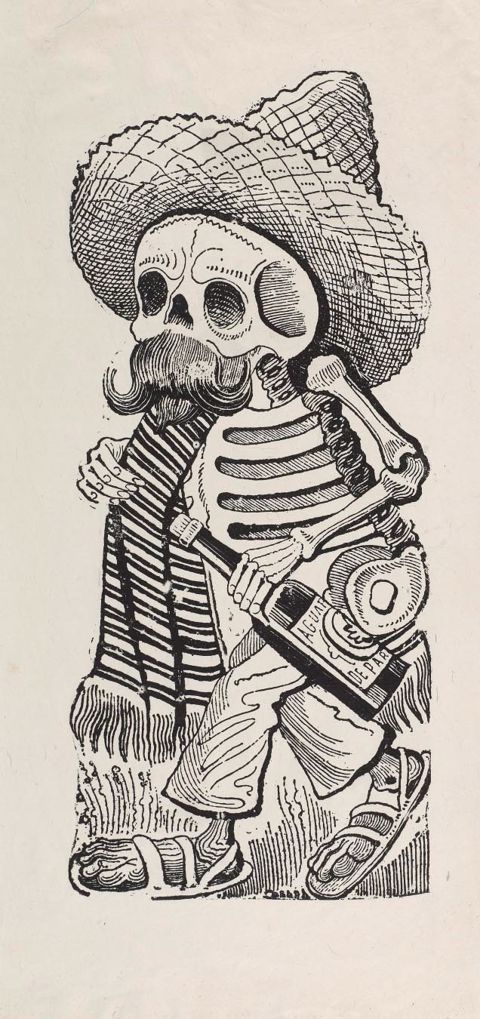 Posada- Calavera of Francisco Madero