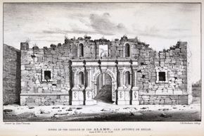 Powell Library / Memoir / Ruins of the Church of the Alamo