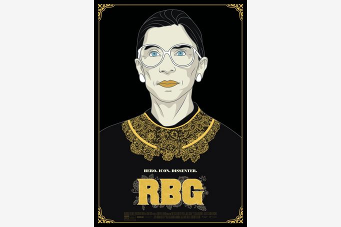 film poster for "RBG"