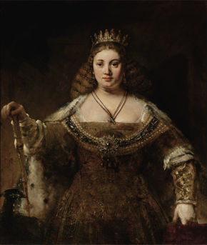 Rembrandt van Rijn, Juno, c. 1662–65, oil on canvas