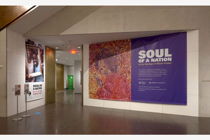 Soul of a Nation | installation | opening banner