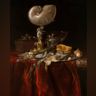 van Aelst- Still Life with Fish Bread and a Nautilus Cup