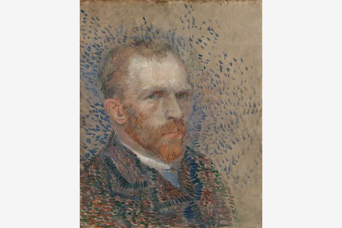 Van Gogh - Self-Portrait, 1887 (Van Gogh Museum)