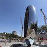 “Cloud Column” installed as landmark in Houston, U.S.—Yi-Chin Lee, XinhuaNet, April 11, 2018